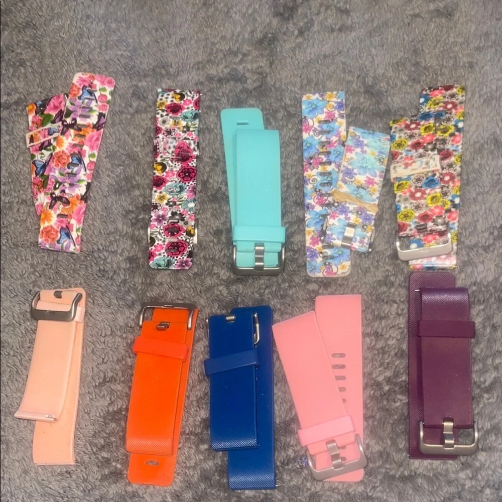 Fitbit Smartwatch Case and Bands Set - Multicolor